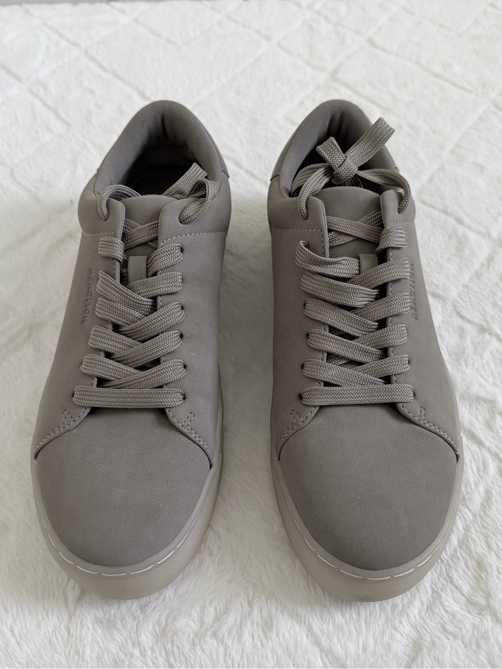 Kenneth Cole Reaction Men's Lace-Up Sneakers in Gray